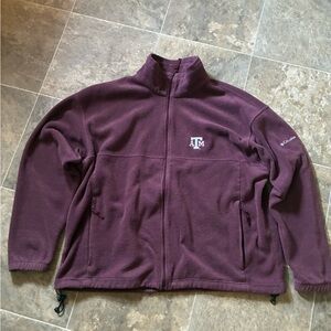 Columbia Men's Purple Fleece Jacket